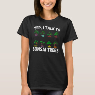 Coola Bonsai Träd För manar Women Plant Dam Japans T Shirt