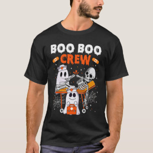 Coola Boo Crew Ghost Doktor Sjukvårdare Nurse Hal T Shirt