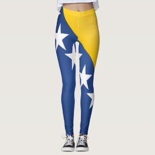 Coola Bosnien och Hercegovina Flagga Mode Leggings