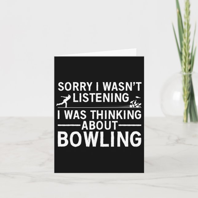 Coola Bowling För manar kvinnor Bowlareare Spare m Kort (Framsida)