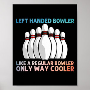 Coola Bowling För manar Women Bowling Team Iports  Poster