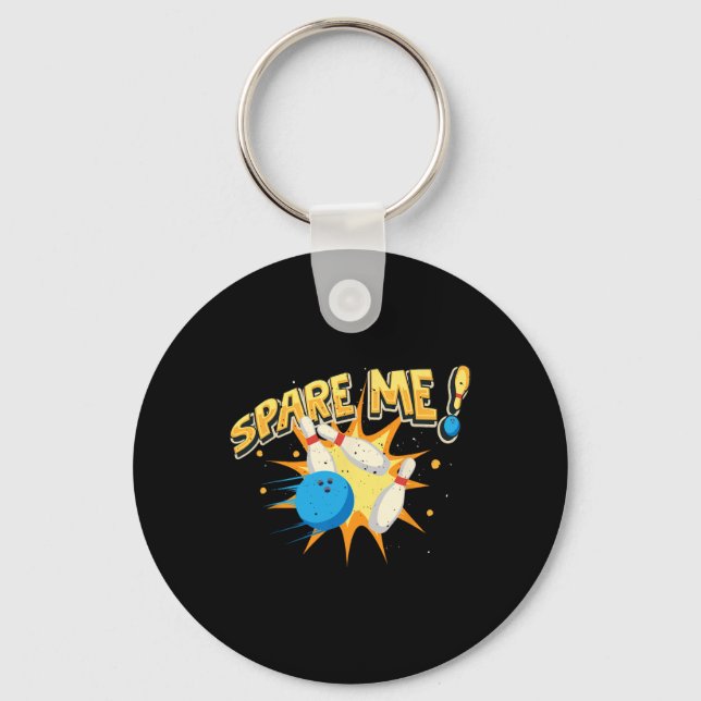 Coola Bowling Novelty För manar Women Bowling Team Nyckelring (Framsida)