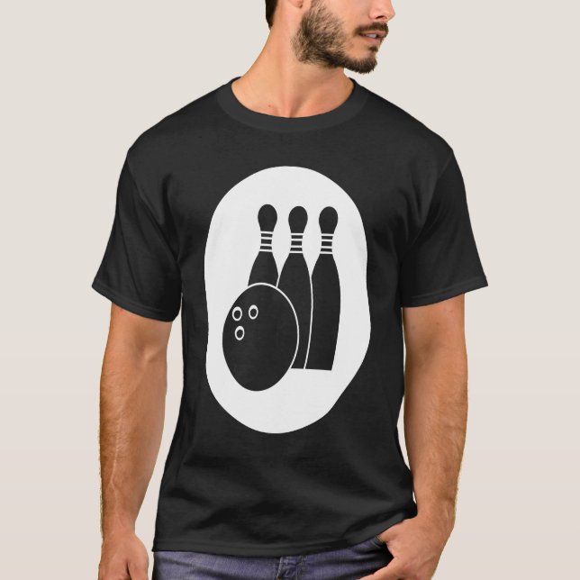 Coola Bowling Set Bowling Ball Stift Bowlareare Ma T Shirt (Framsida)