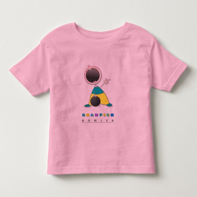 Coola Bowling Tee Shirt (Framsida)