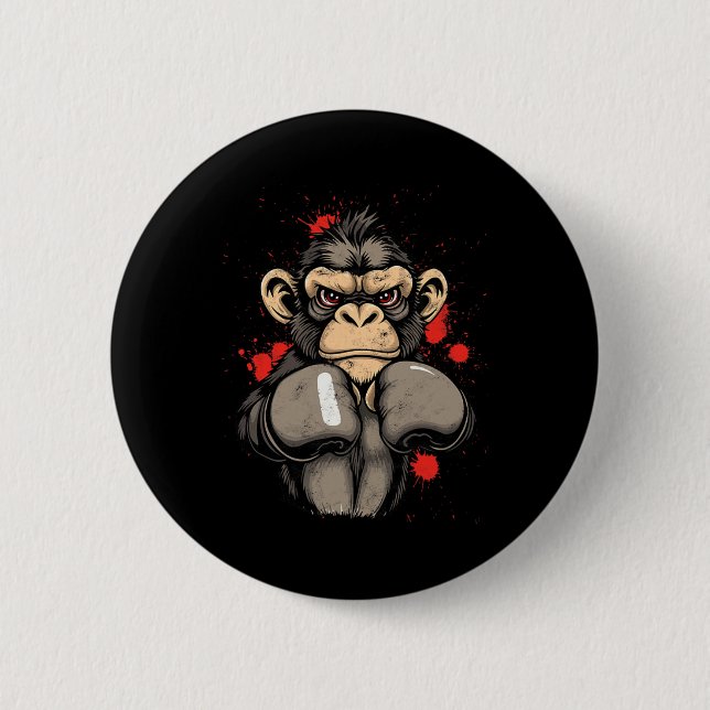 Coola Boxing Monkey - Costume Knapp (Framsida)