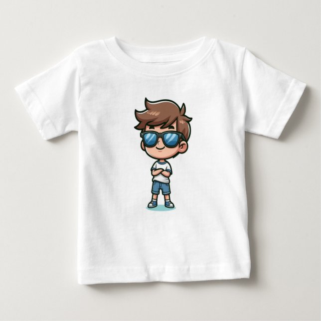 Coola Boy Swag T Shirt (Framsida)