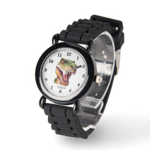 Coola boys dinosaur add namn armbandsur