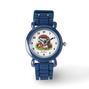 Coola boys hedgehog add namn armbandsur