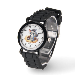 Coola boys zebra add namn armbandsur