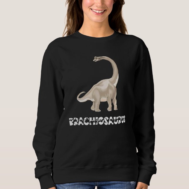 Coola Brachiosaurus Dinosaur Dino Saurus Reptile H T Shirt (Framsida)