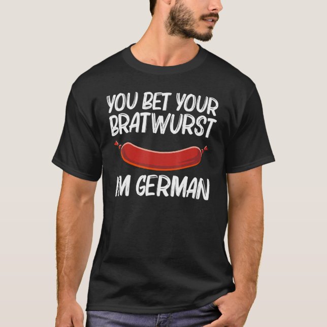 Coola Bratwurst För manar Women Wurst Chopped Kött T Shirt (Framsida)
