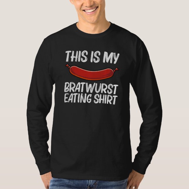 Coola Bratwurst För manar Women Wurst Chopped Kött T Shirt (Framsida)