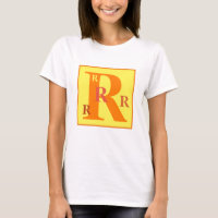 Coola Brev ’R’ (personlig) T-Shirt