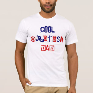 Coola British Pappa i stort I T-Shirt