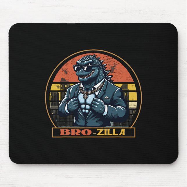 Coola Bro Brozilla Strong Brother Saurus Familjema Musmatta (Framsidan)
