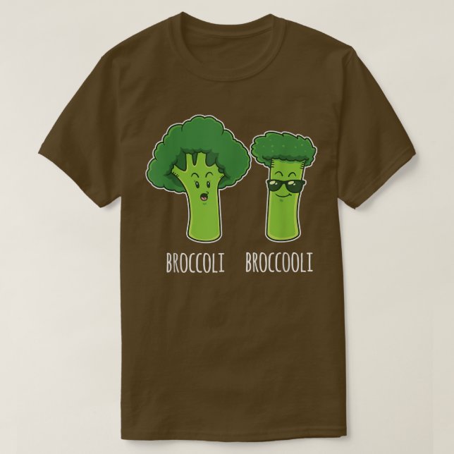 Coola Broccoli Broccooli Vegetables Älskare Funny  T Shirt (Design framsida)