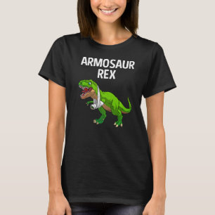 Coola Broken Arm För manar Boy Kids Dinosaur Fatti T Shirt