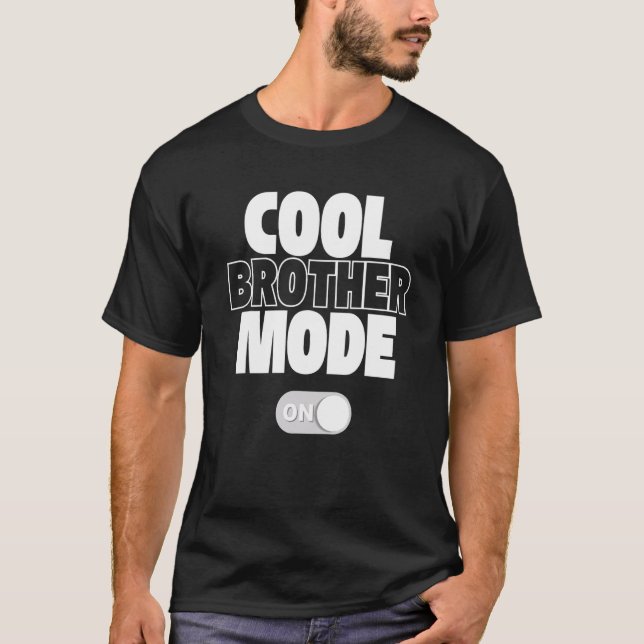 Coola Brother-läge på T Shirt (Framsida)