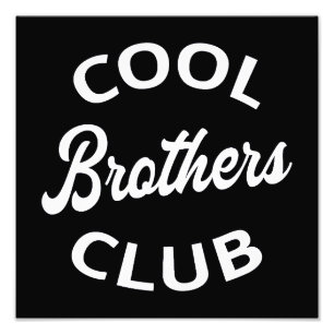 Coola Brothers Klubb I Fototryck