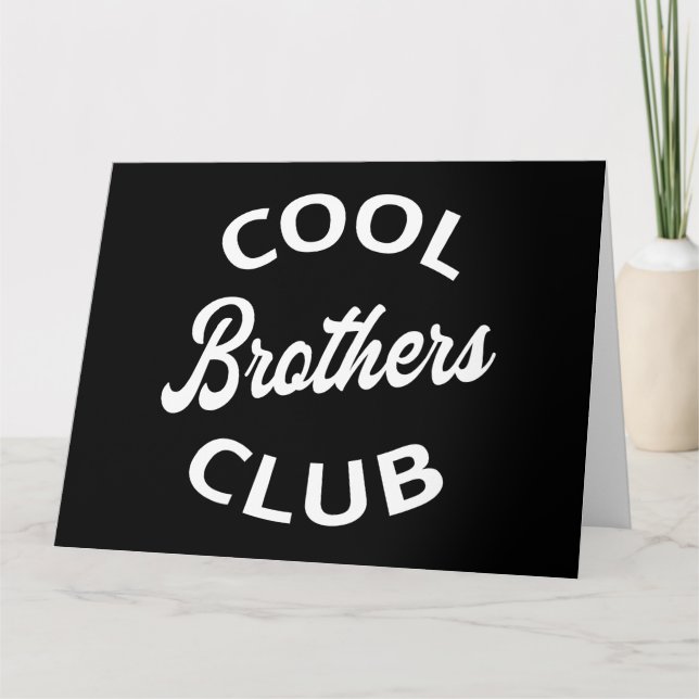 Coola Brothers Klubb I Kort (Framsida)