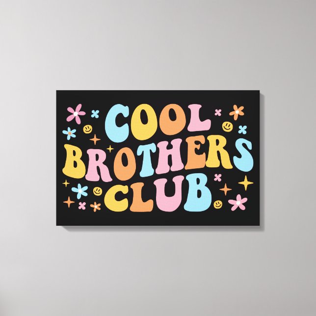 Coola Brothers Klubb III Canvastryck (Framsida)