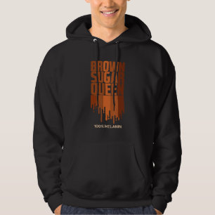 Coola Brown Sugar Queen Black African American His Hoodie