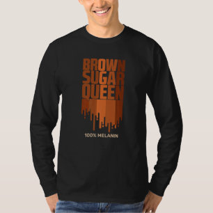 Coola Brown Sugar Queen Black African American His T Shirt