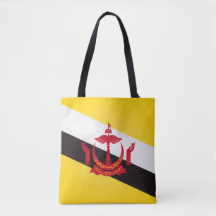 Coola Brunei Flagga Mode Tygkasse