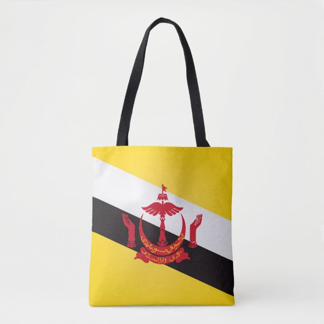 Coola Brunei Flagga Mode Tygkasse (Framsida)