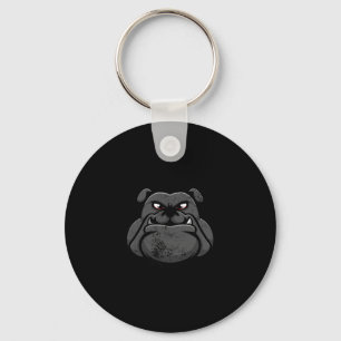 Coola Bulldog Hund älskare Gifts Idea Nyckelring