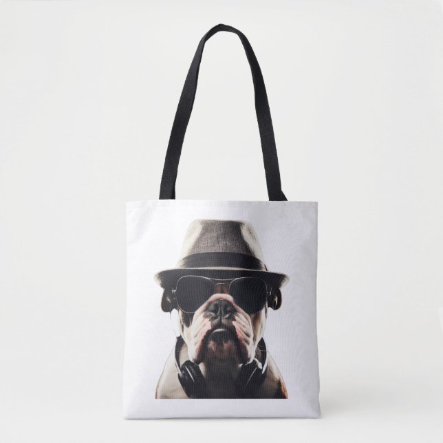 Coola Bulldog Tygkasse (Framsida)