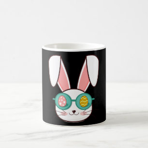 COOLA BUNNY Funny Påsk Gift Kids Egg Hunt Kaffemugg