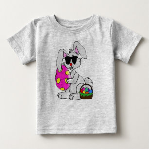 coola bunny påsk t-shirt rolig design t-shirt