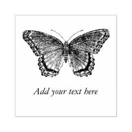 Coola Butterfly Lägg till personlig text Stämpel