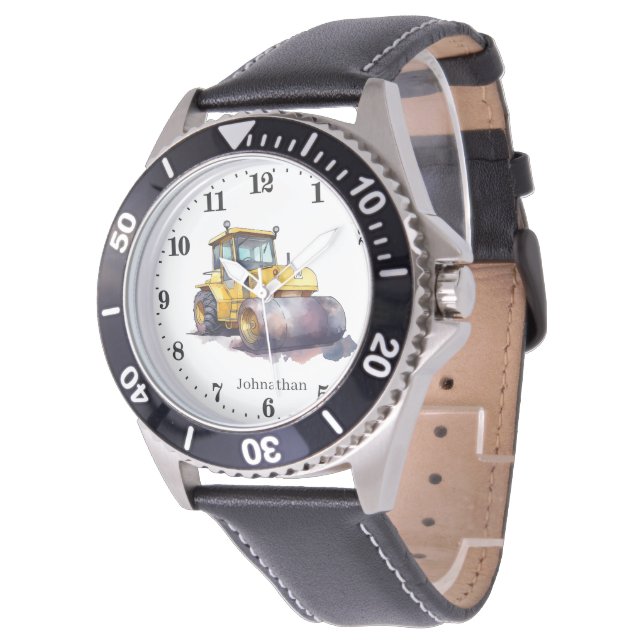 Coola Byggarbetare manar Armbandsur (Vinklad)