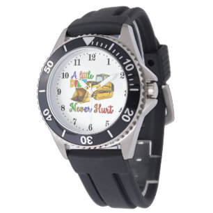 Coola Byggarbetare ord art Armbandsur
