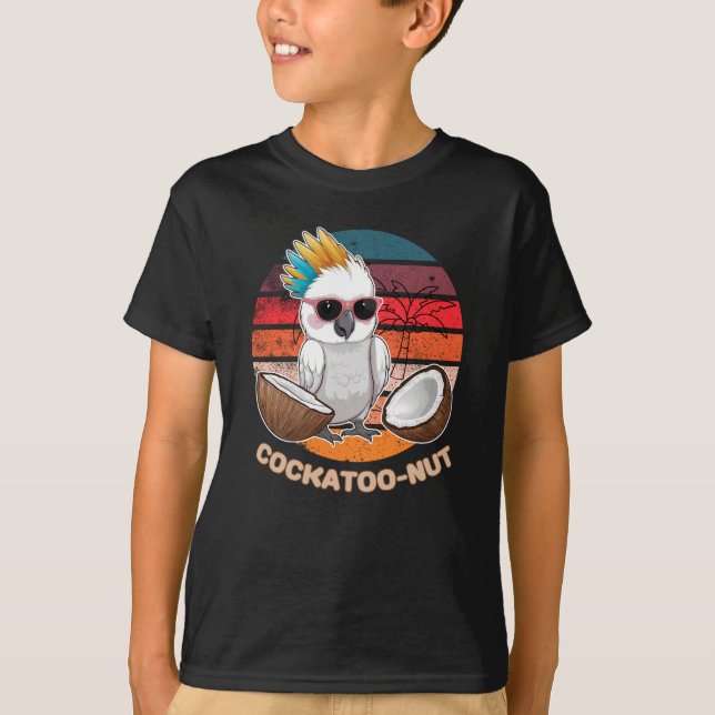 Coola Cacatoo-nöt T Shirt (Framsida)