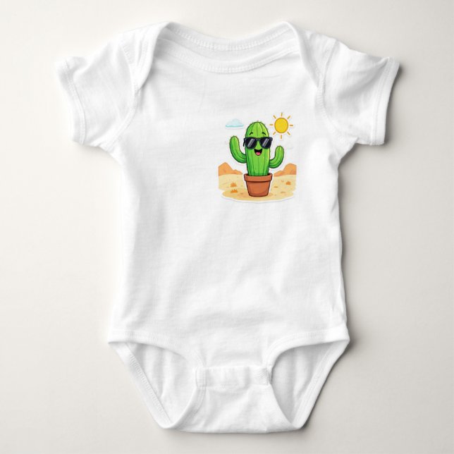 Coola Cactus | Be Lycklig T Shirt (Framsida)