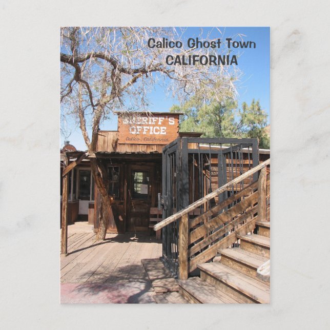 Coola Calico Ghost Town Postcard! Vykort (Framsida)