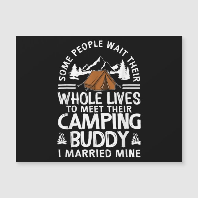 Coola Camping Buddies Gift För manar Women Funny H (Framsida)