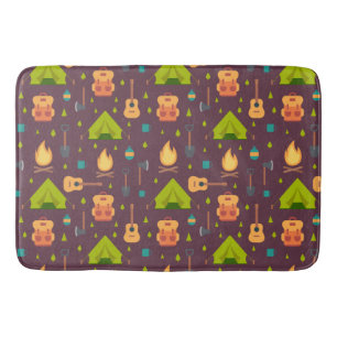 Coola Camping Mönster Outdoorsy Design Badrumsmatta
