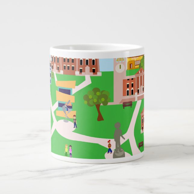 Coola Campus Design Jumbo Mugg (Framsidan)
