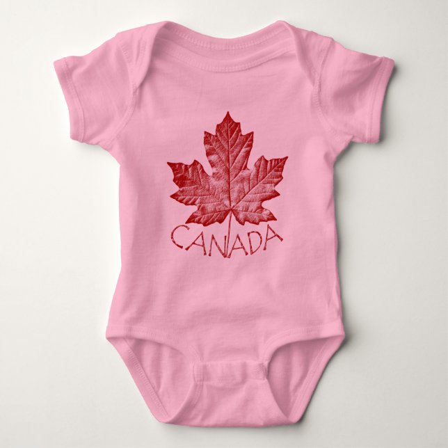 Coola Canada Baby Shirt Canada Souvenir One Biet Tee Shirt (Framsida)