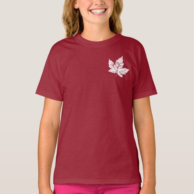 Coola Canada Hoodie Barn Canada Souvenir Jacka Tröja (Framsida)