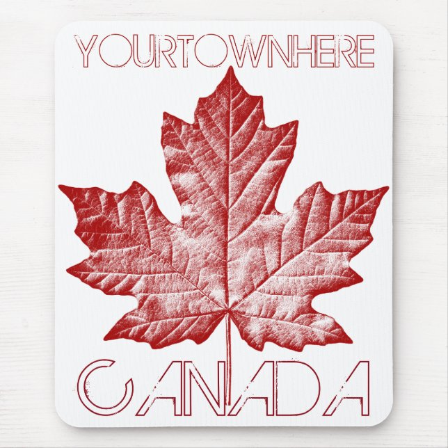 Coola Canada Mouse Pad Anpassade Canada Mousepad Musmatta (Framsidan)