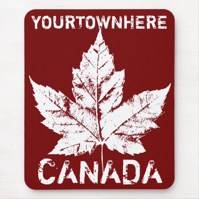Coola Canada Mouse Pad Anpassade Canada Mousepad Musmatta (Framsidan)