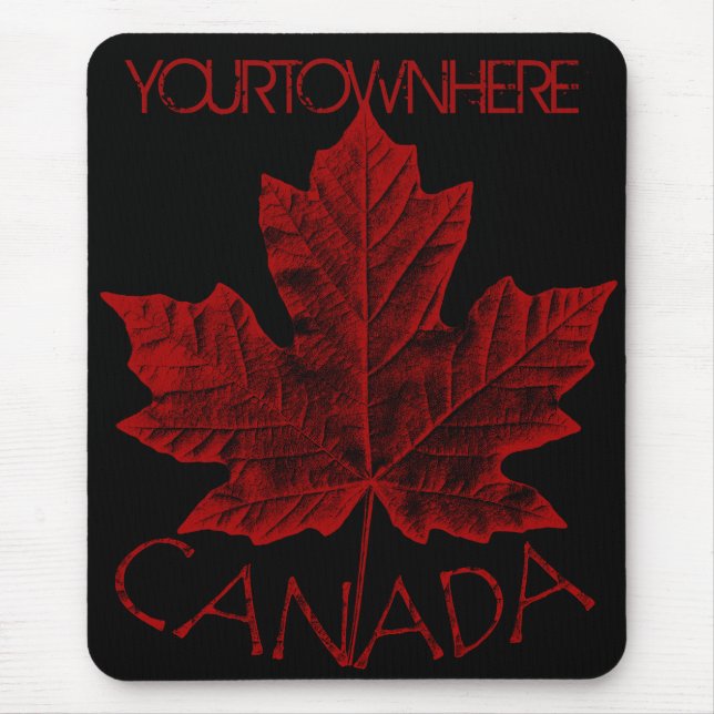 Coola Canada Mouse Pad Anpassade Canada Mousepad Musmatta (Framsidan)