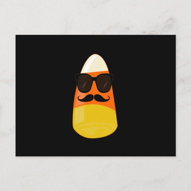 Coola Candy corn Vykort (Framsida)