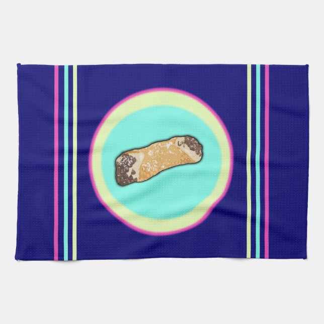 Coola Cannoli-konst Kökshandduk (Horisontell)
