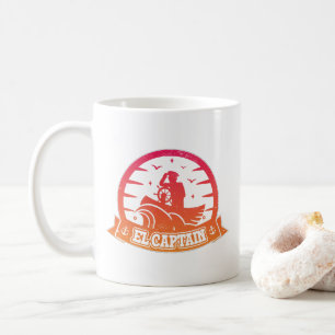 Coola Captain Anchor Båt Och Segling Retro Kaffemugg